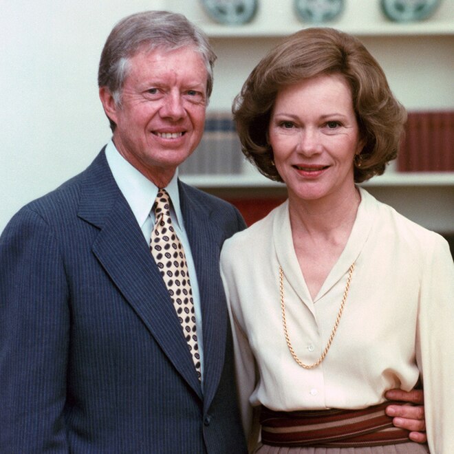 Jimmy Carter, Rosalynn Carter, Circa 1977